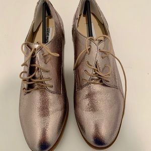 NEW Steve Madden Addan Oxford in Pewter, size 8.5